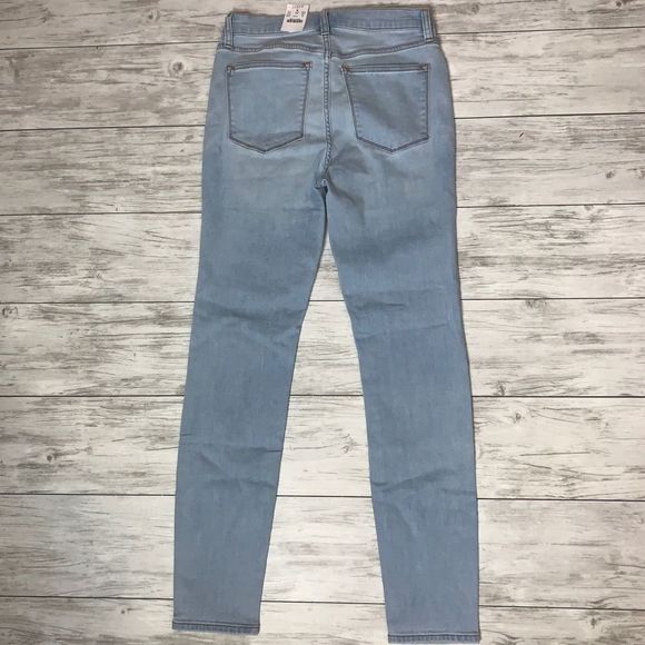 J Crew Mercantile High Rise Skinny Jeans 25,28 NWT - Picture 5 of 7